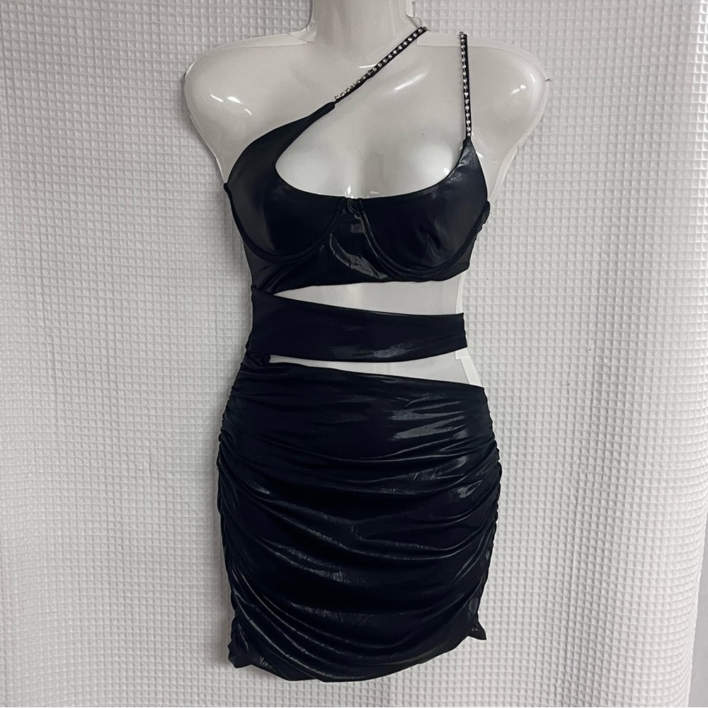 Oh Polly ladies asymmetrical mini dress size 4